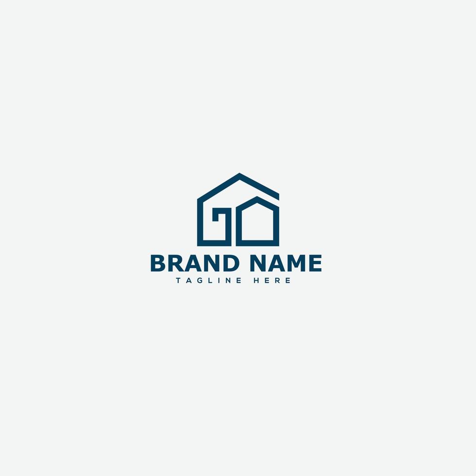 GO Logo Design Template Vector Graphic Branding Element.