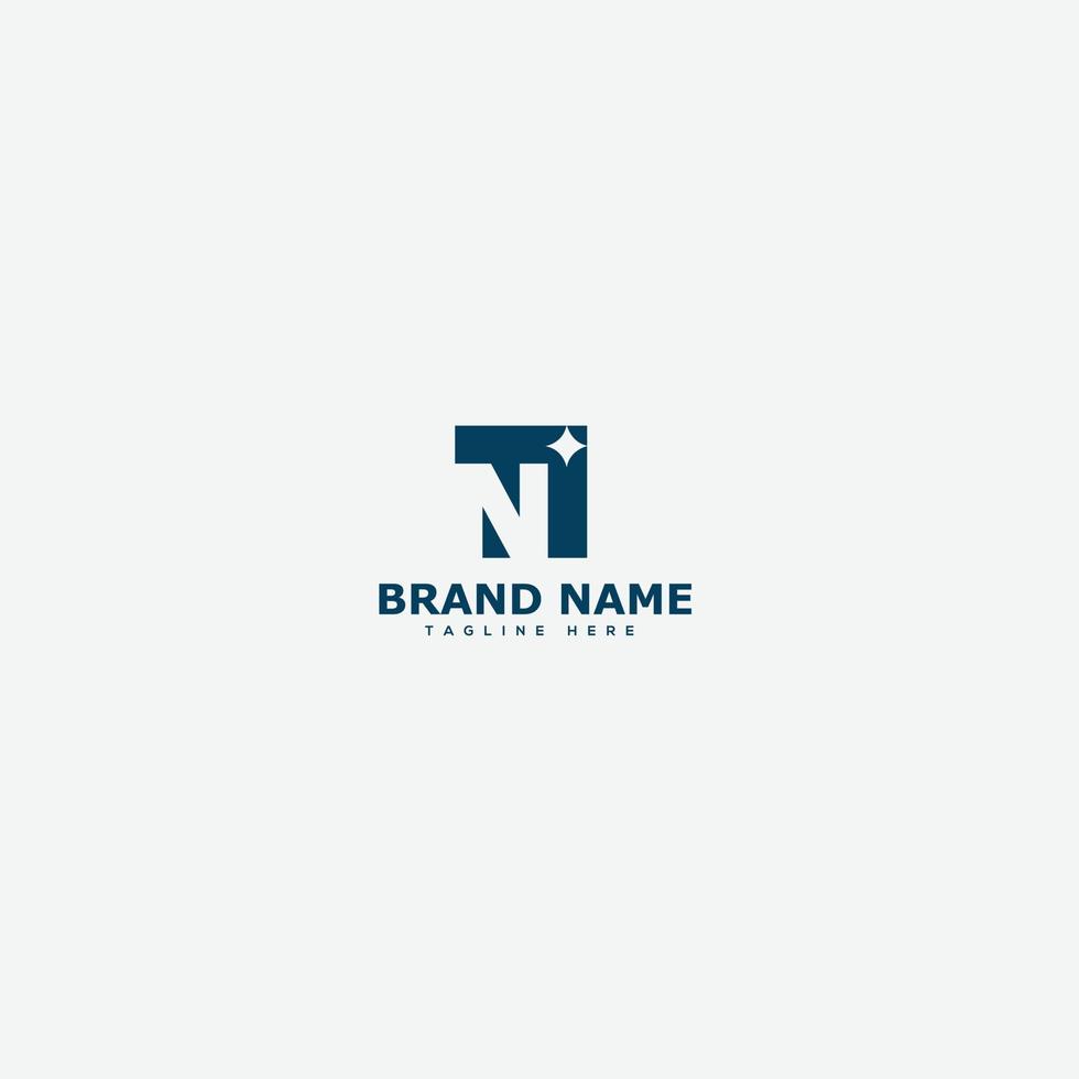 N Logo Design Template Vector Graphic Branding Element.