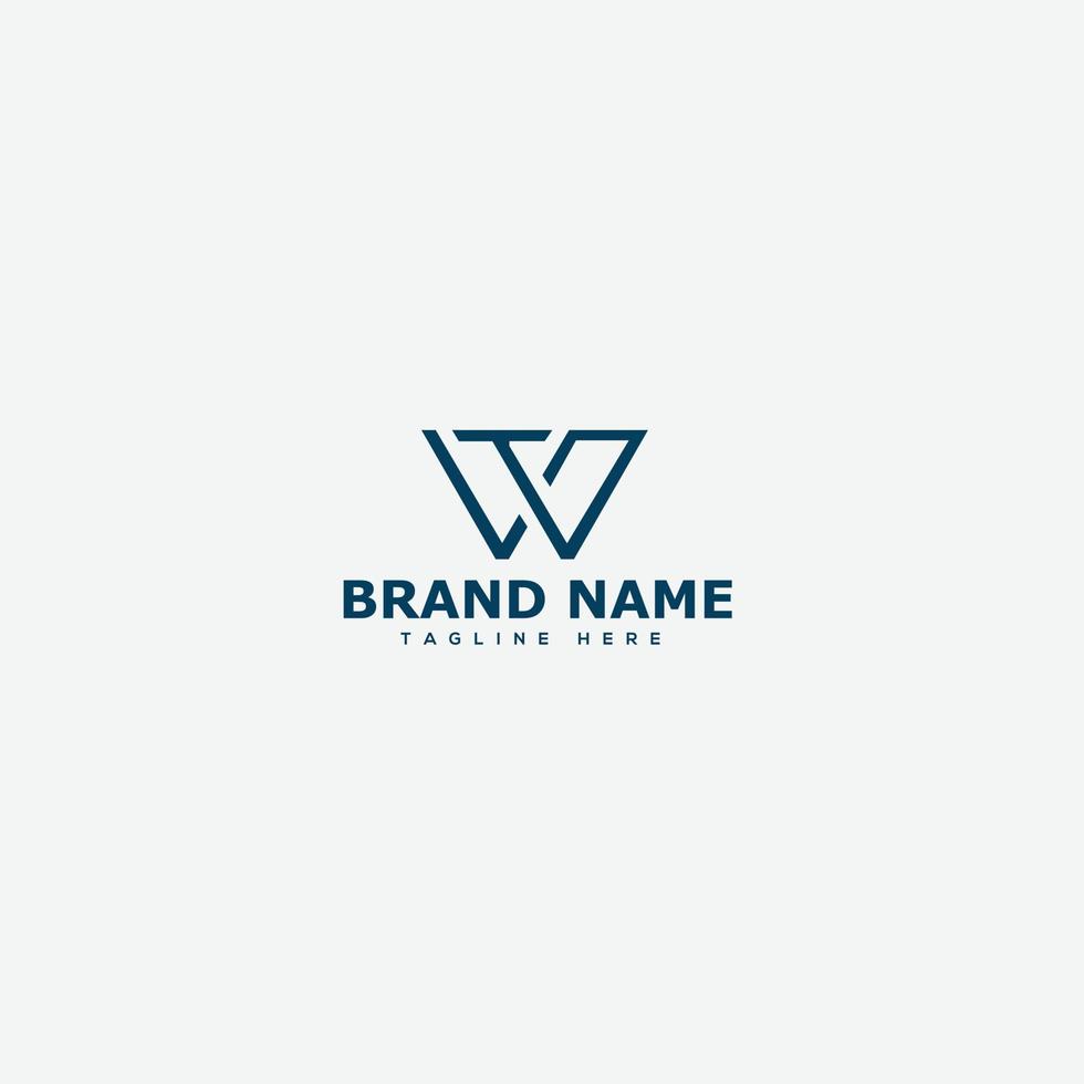 WT Logo Design Template Vector Graphic Branding Element.