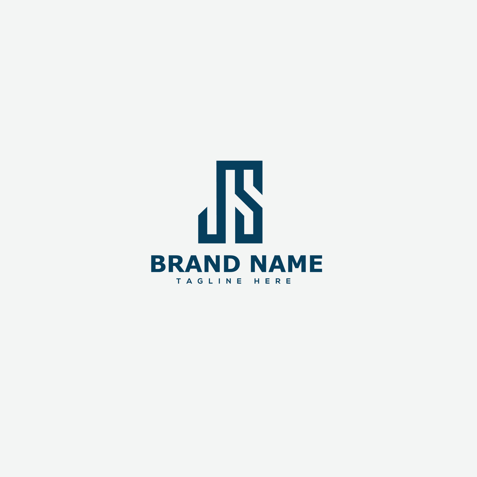 JS Logo Design Template Vector Graphic Branding Element. 11181975 ...