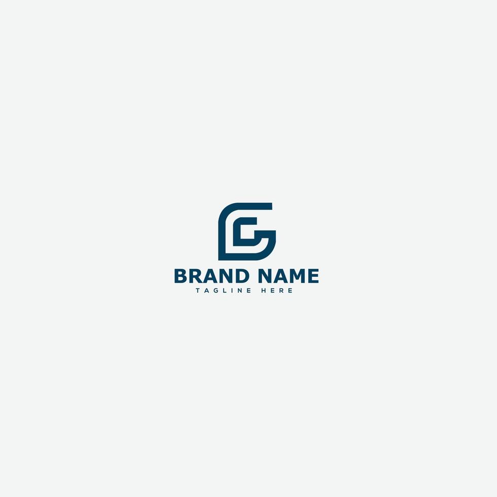 CG Logo Design Template Vector Graphic Branding Element.
