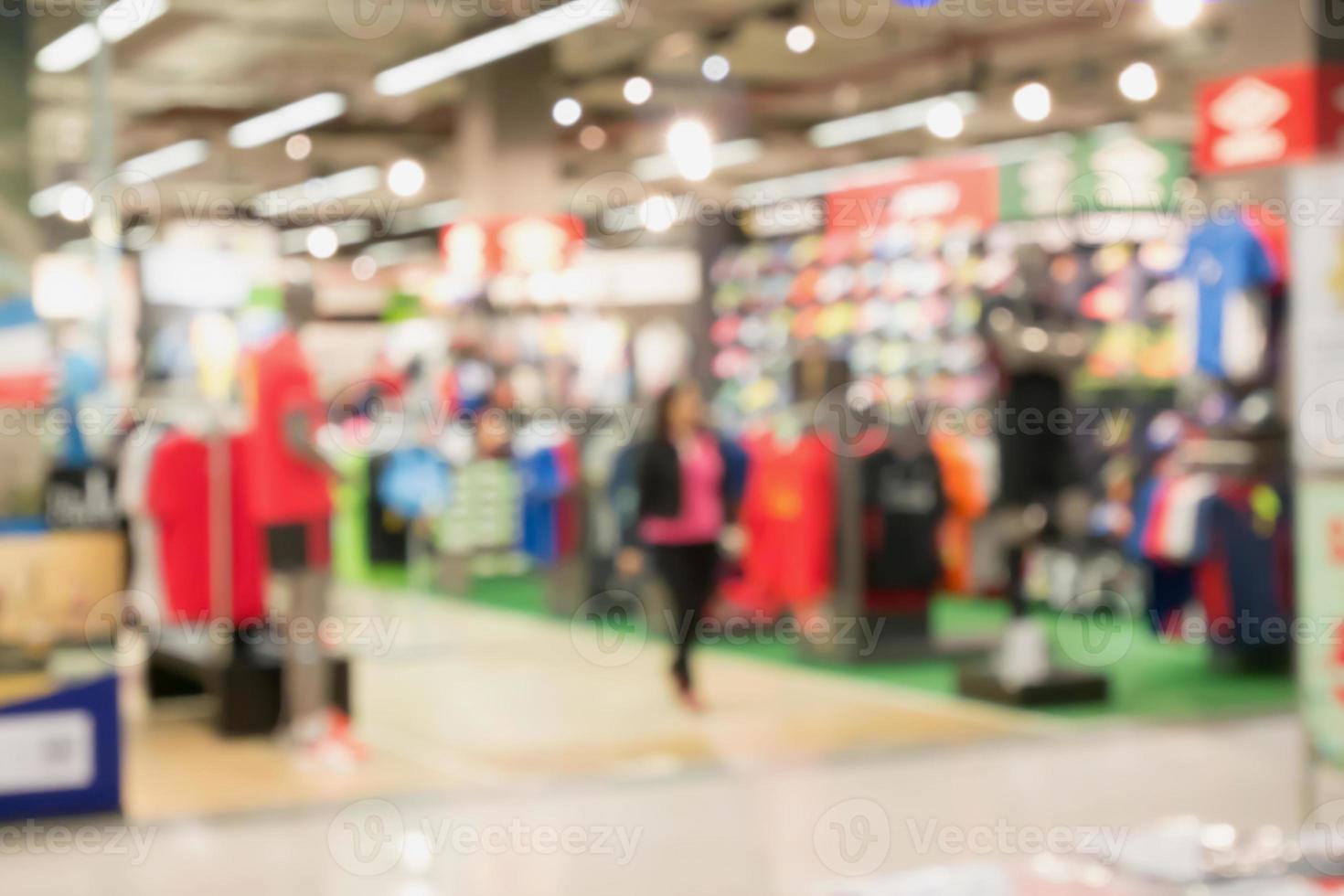 blur sport clothing store department 11183202 Stock Photo at Vecteezy
