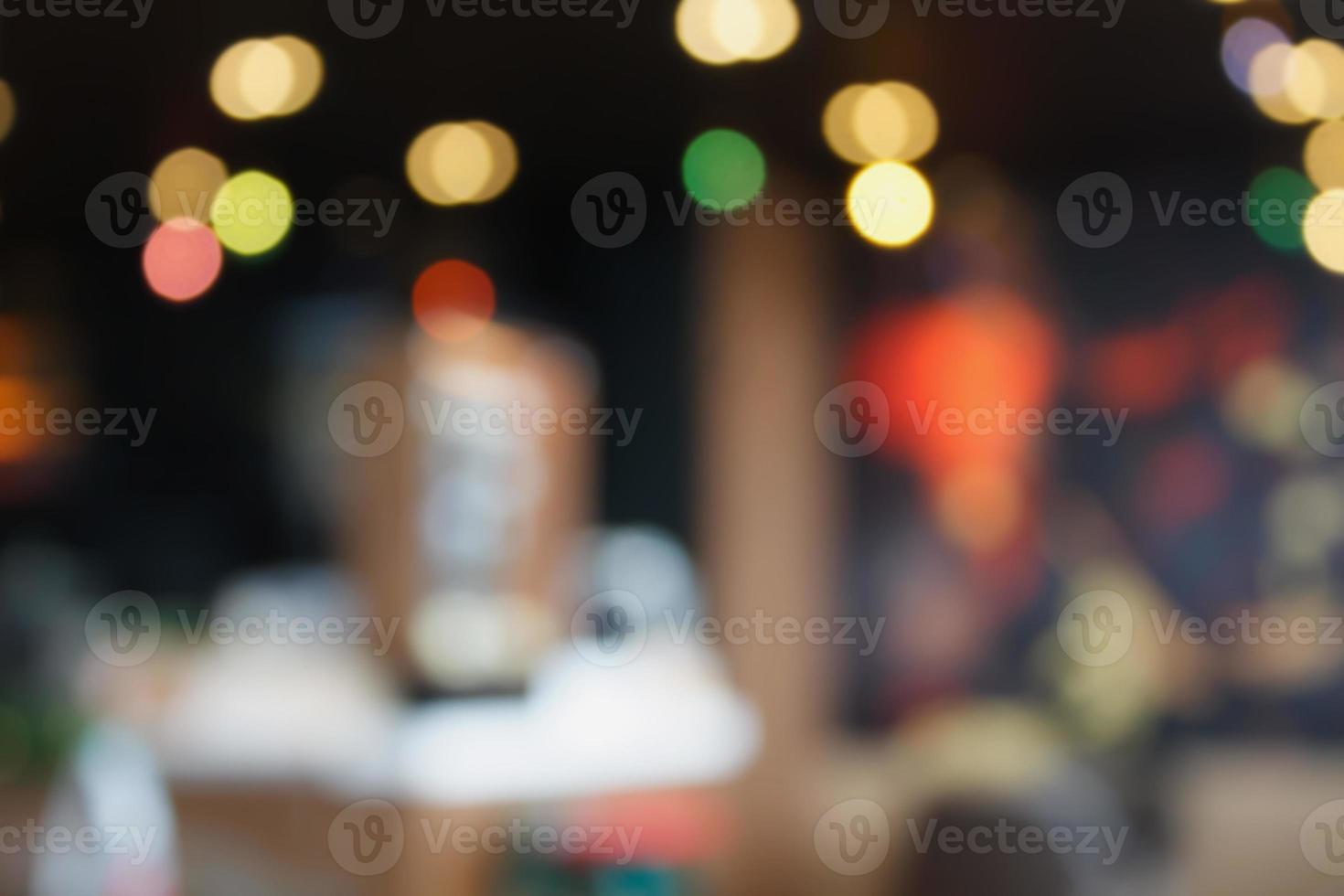 Coffee Shop Blurred background photo