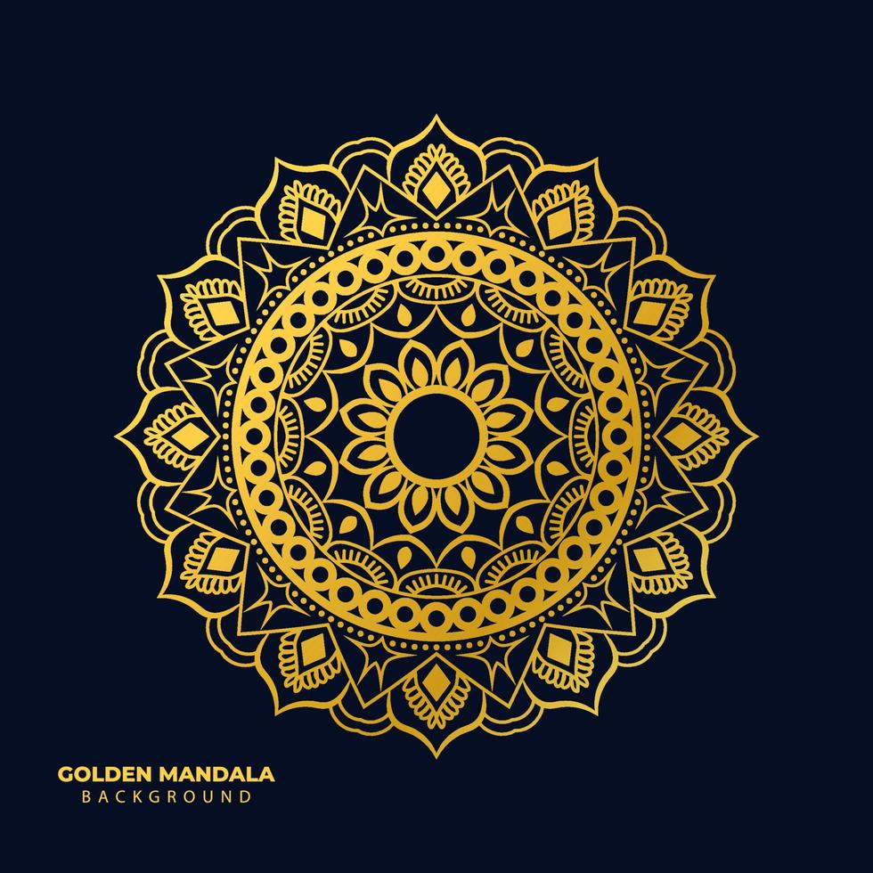 Mandala Background Design vector