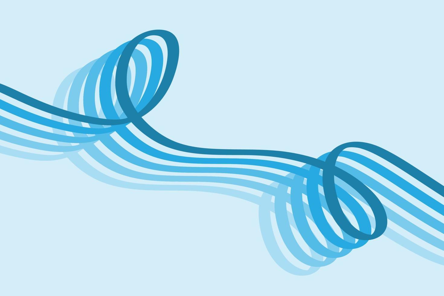 nice abstract background with blue gradient color vector