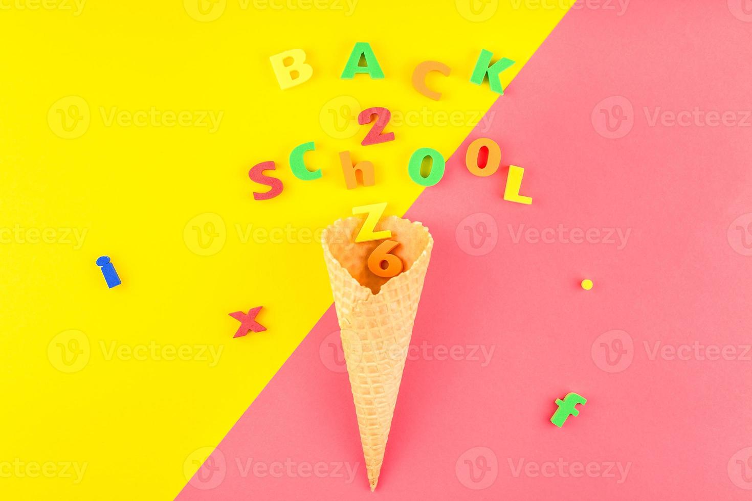 Back to school concept photo