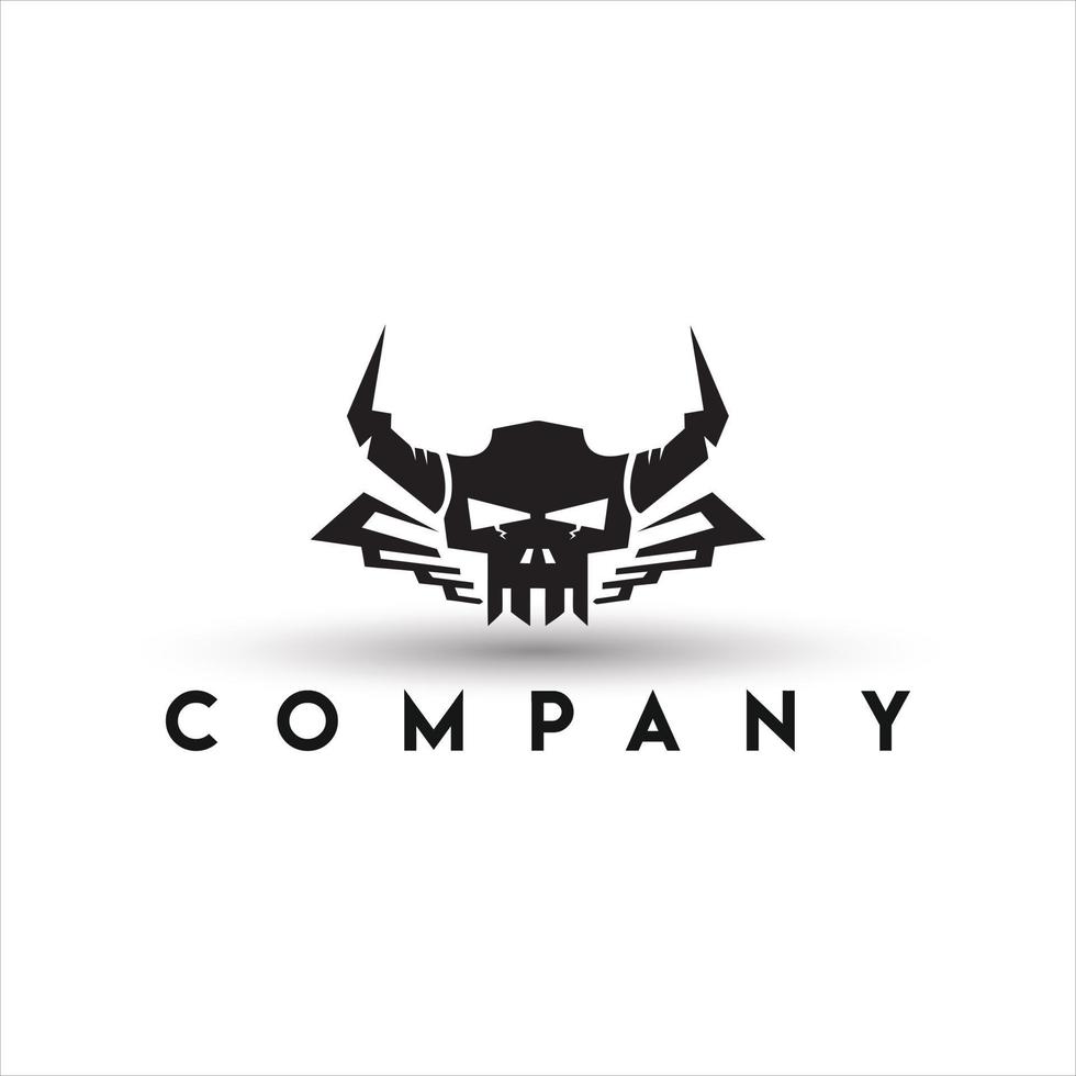 Devil Skull Logo vector