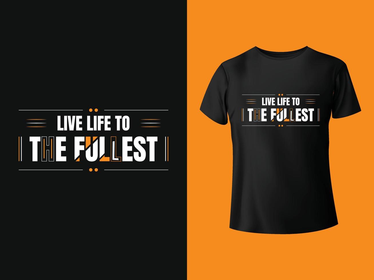 creative typography t-shirt design for brand vector