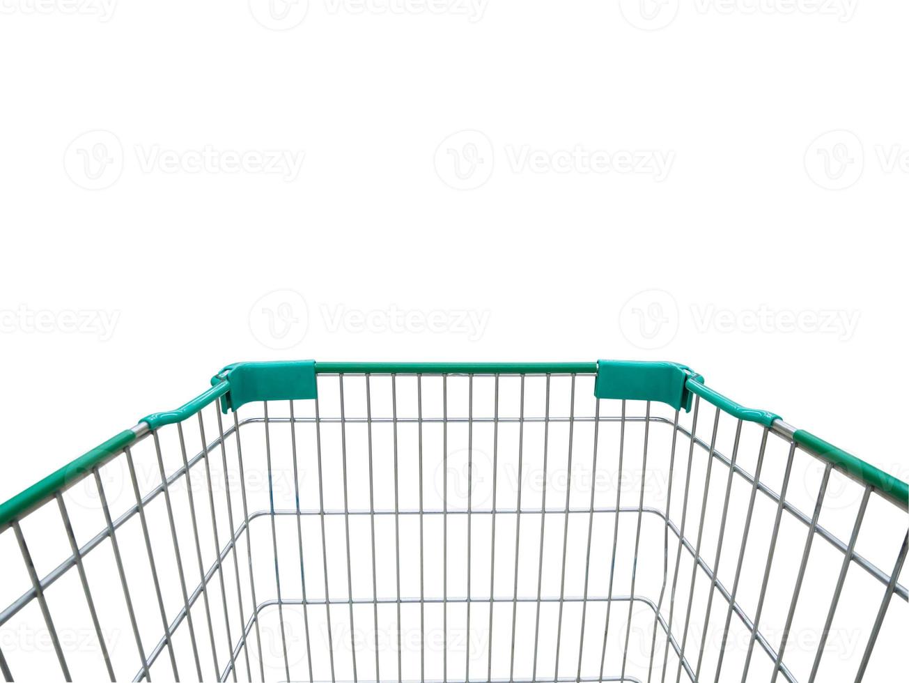 shopping cart isolate on white photo