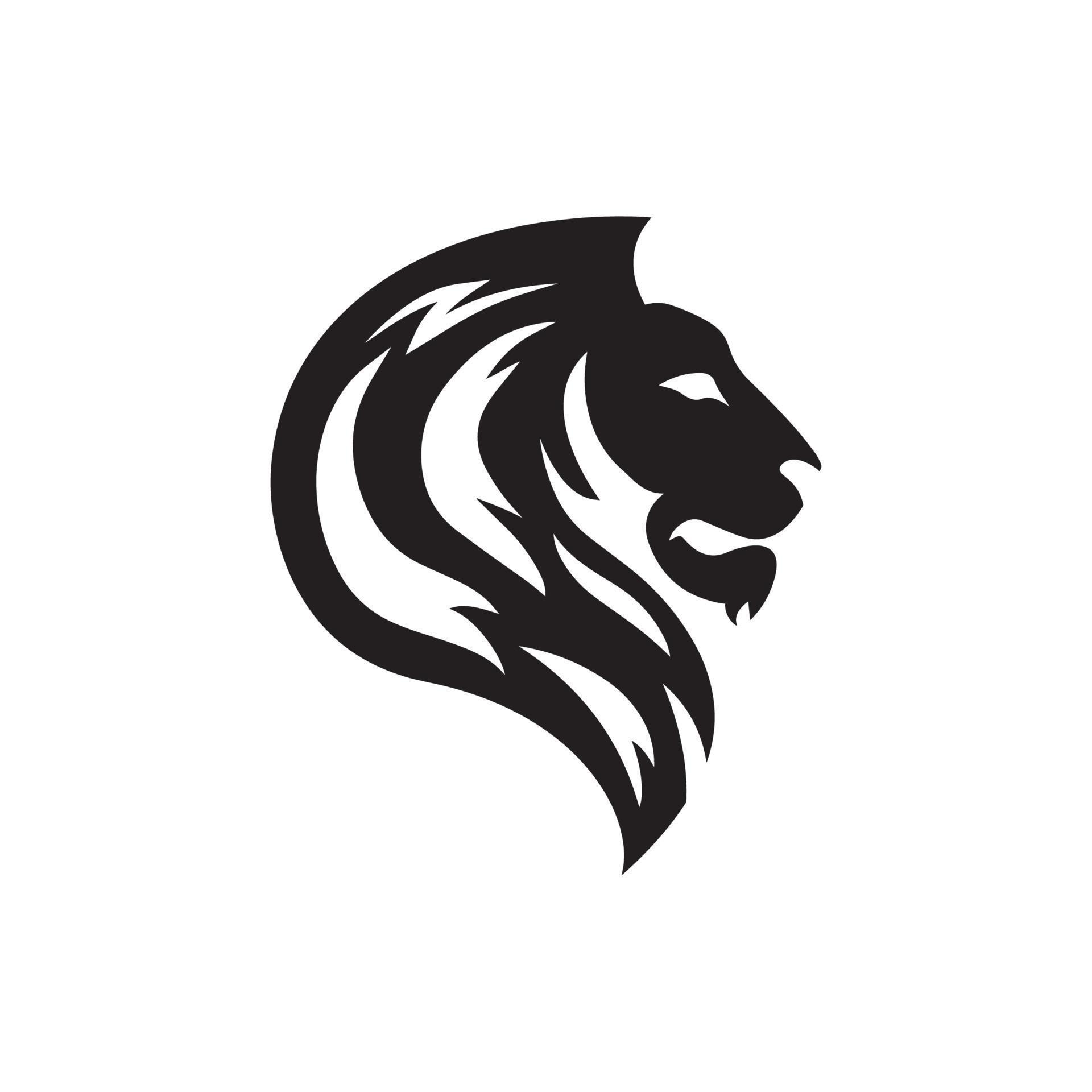 Illustration vector lion head symbol 11186778 Vector Art at Vecteezy