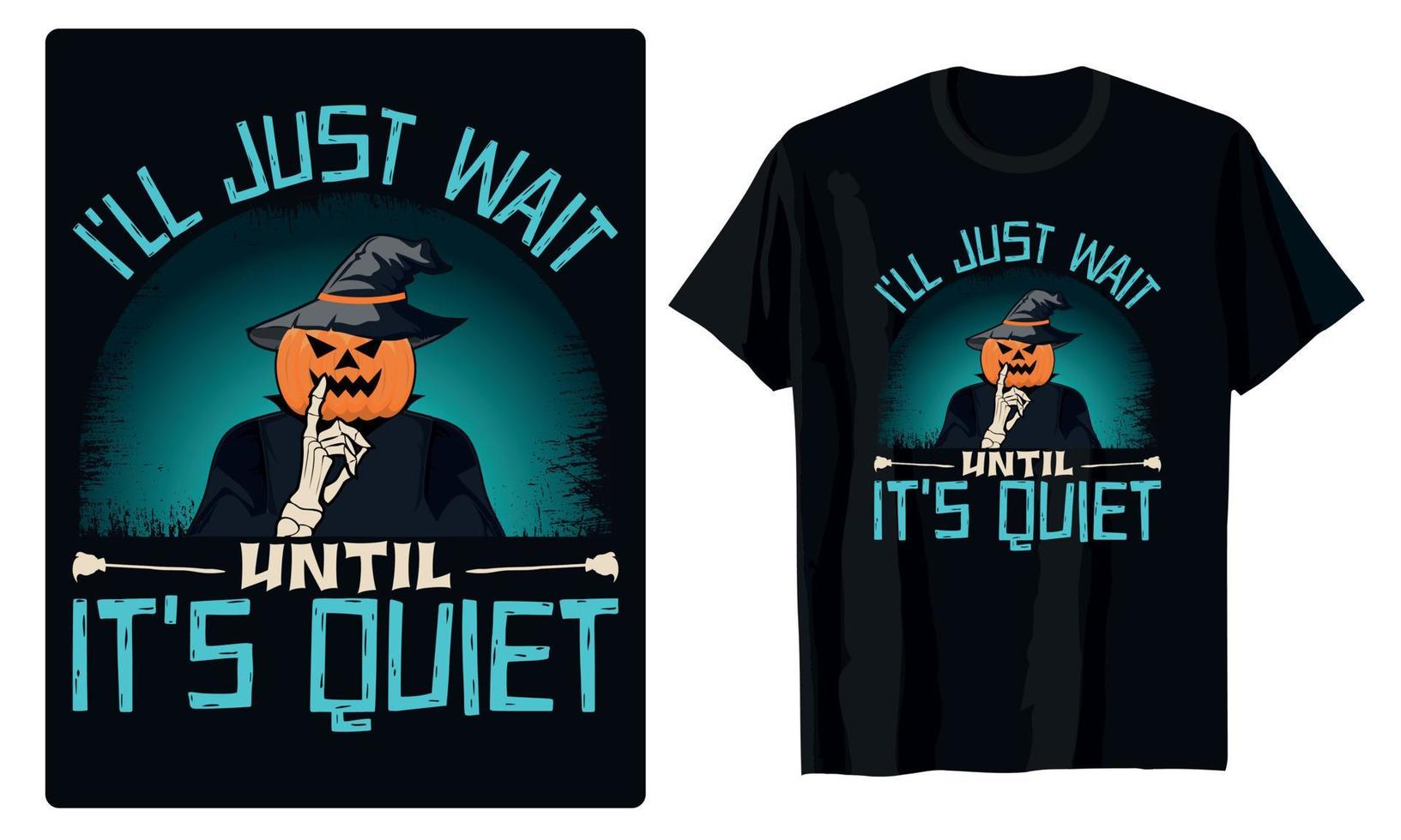 Best Halloween Design for t-shirts, gift cards, banners, vectors, posters, print, etc vector
