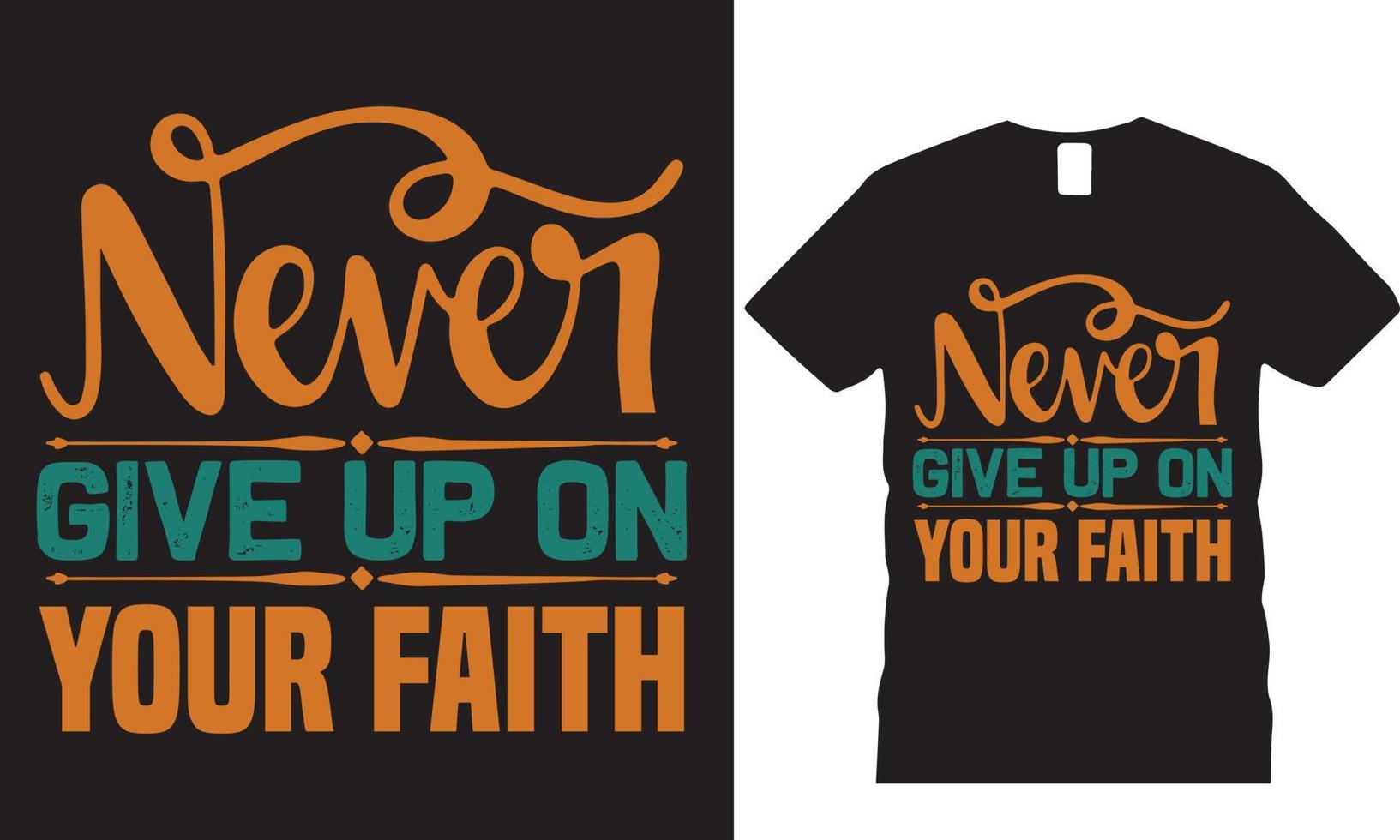 Christian T-Shirt Design vector