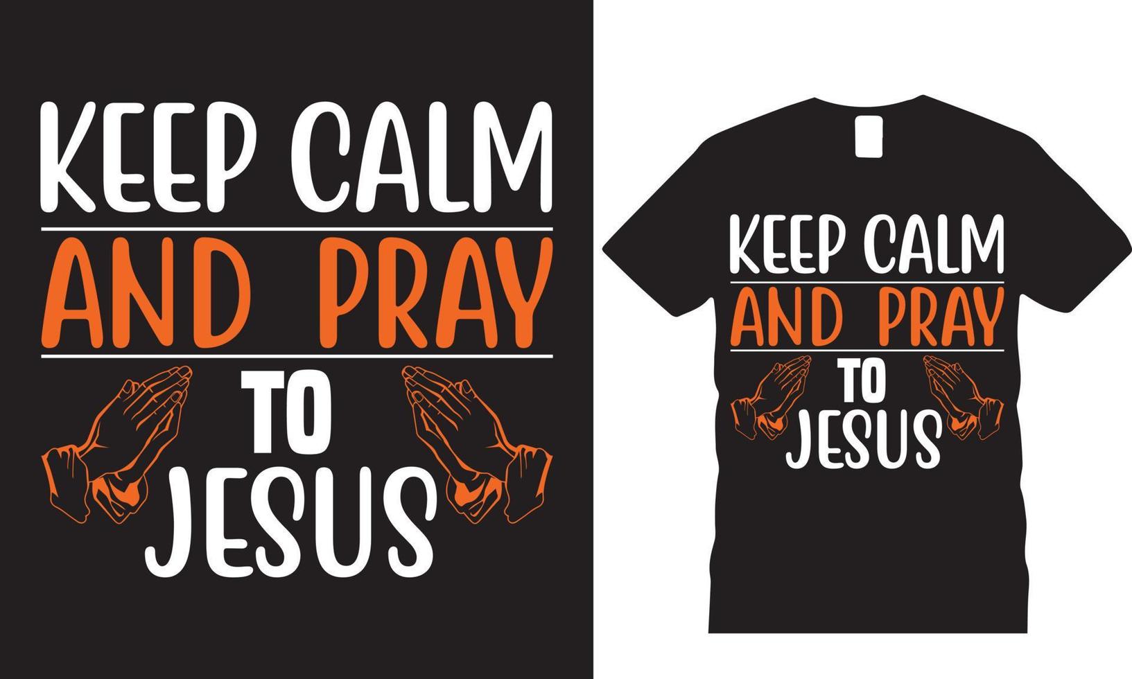 Christian T-Shirt Design vector