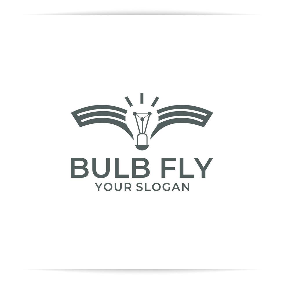 book bulb logo design vector, light, paper, library vector