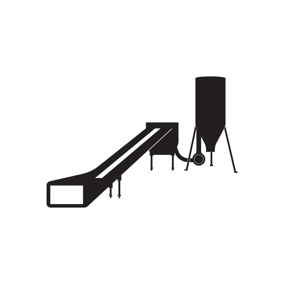trash destroyer icon vector