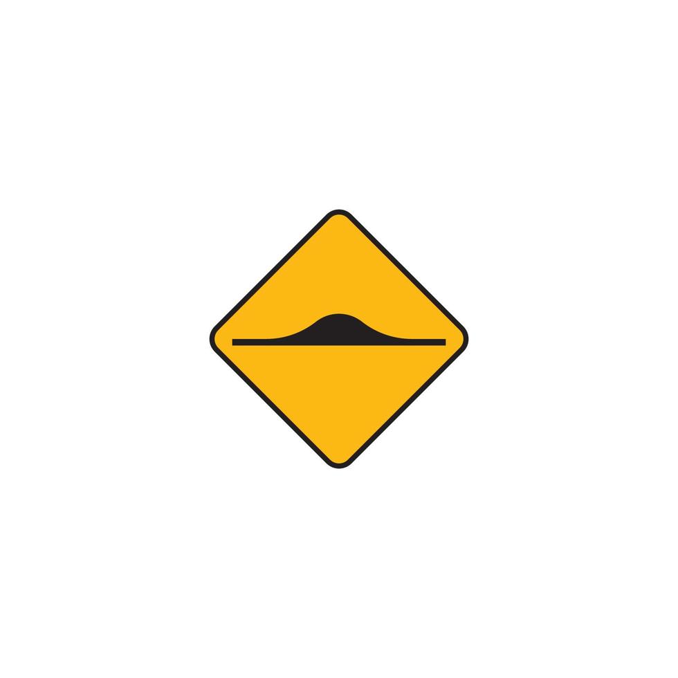 bifurcación en el icono de la carretera vector