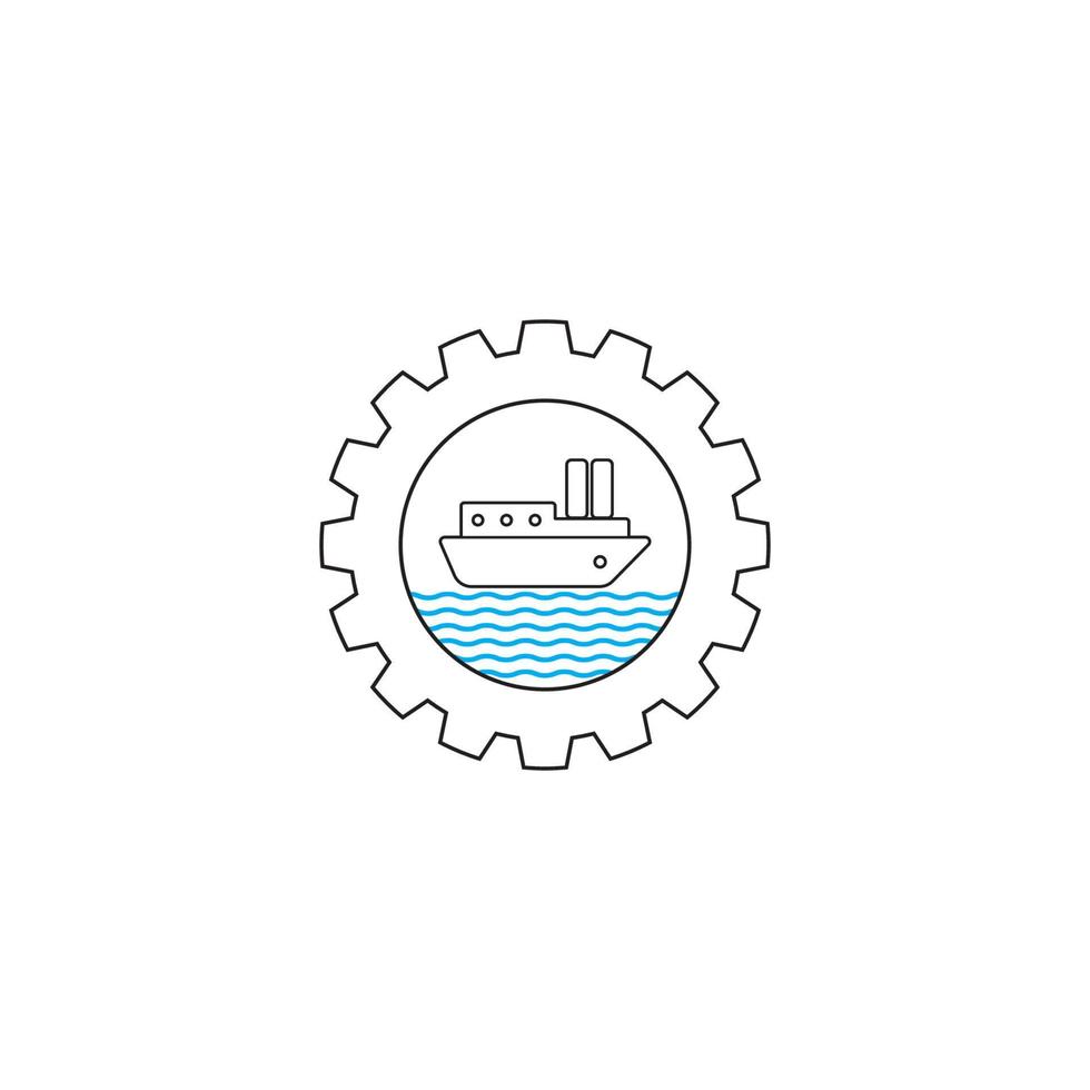 ship icon vector illustration design template