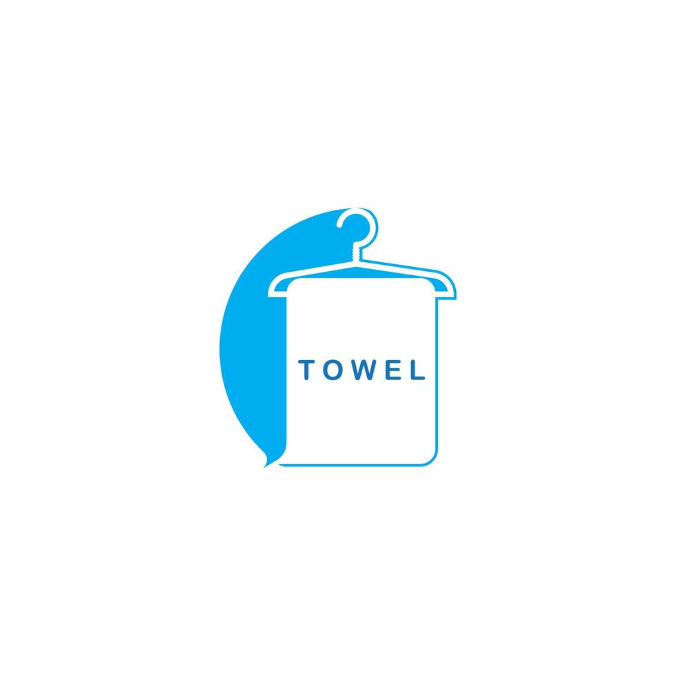 Towel icon vector illustration design template