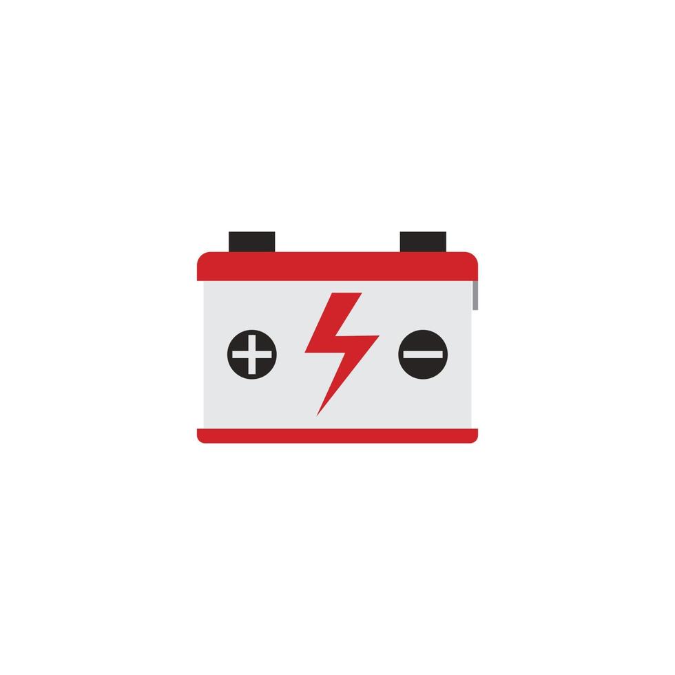 Battery icon vector