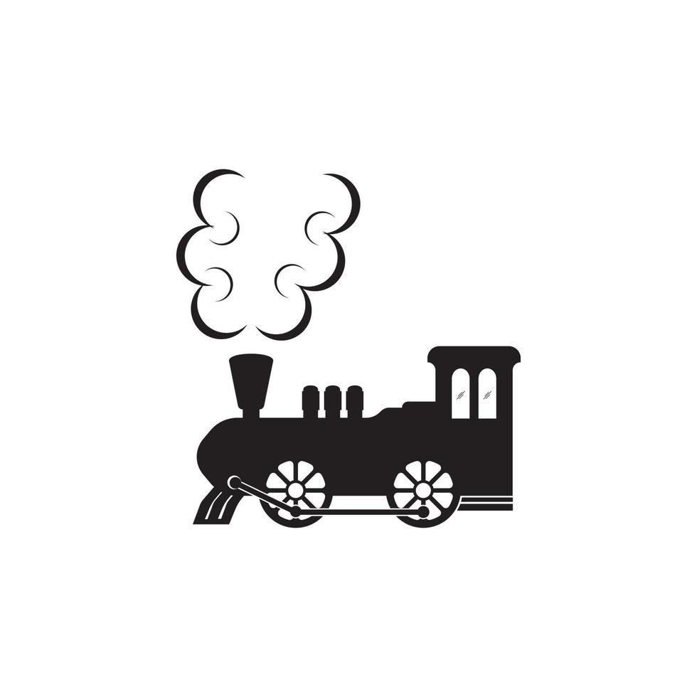 tren icono vector