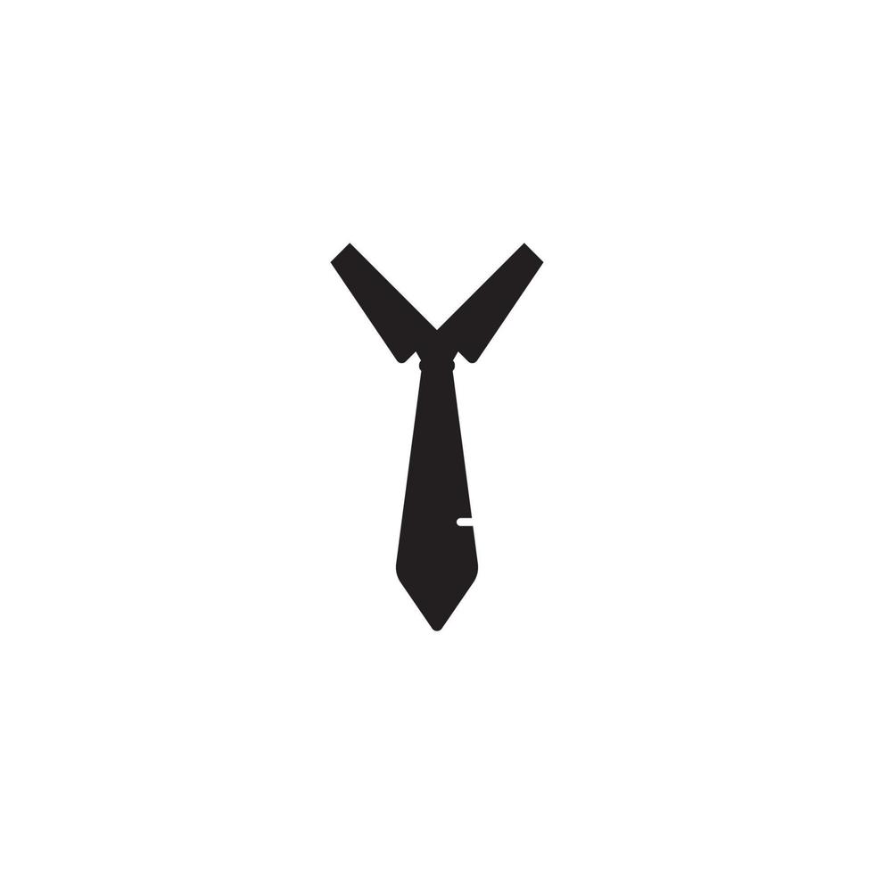 corbata, icono, vector