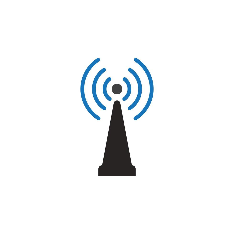 Non-ionizing radiation icon vector
