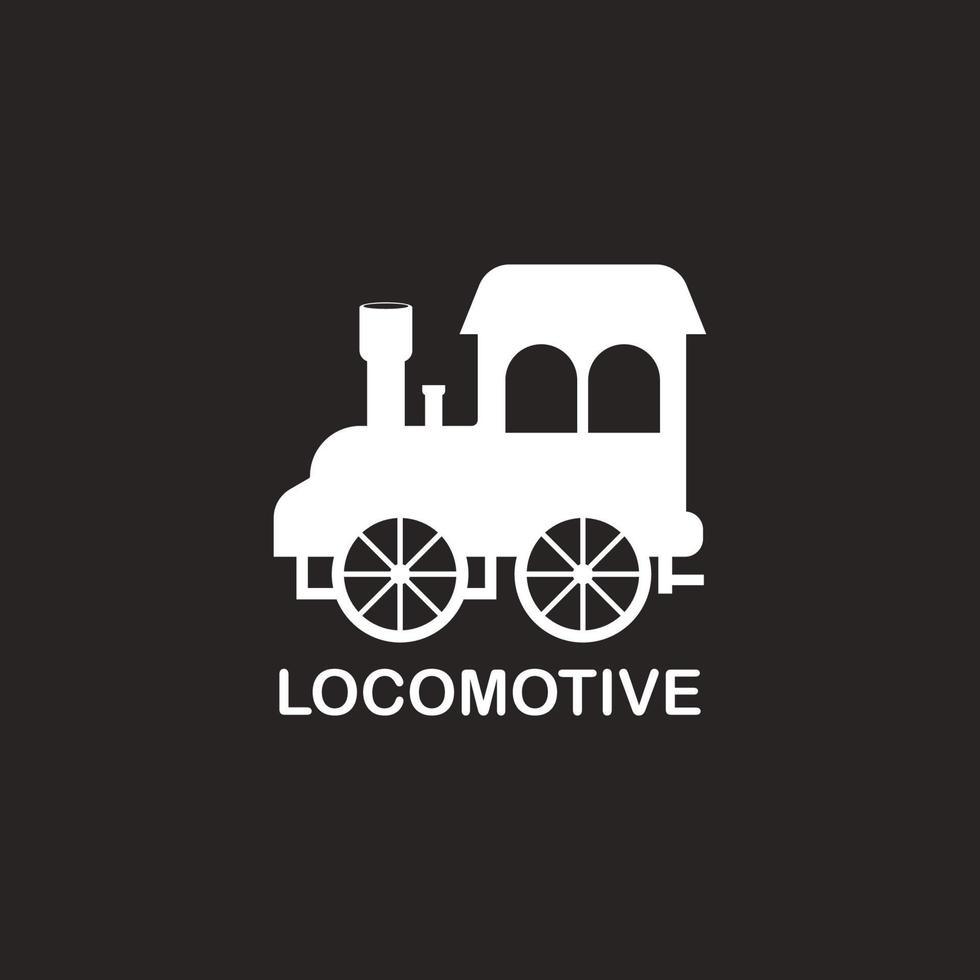 tren icono vector