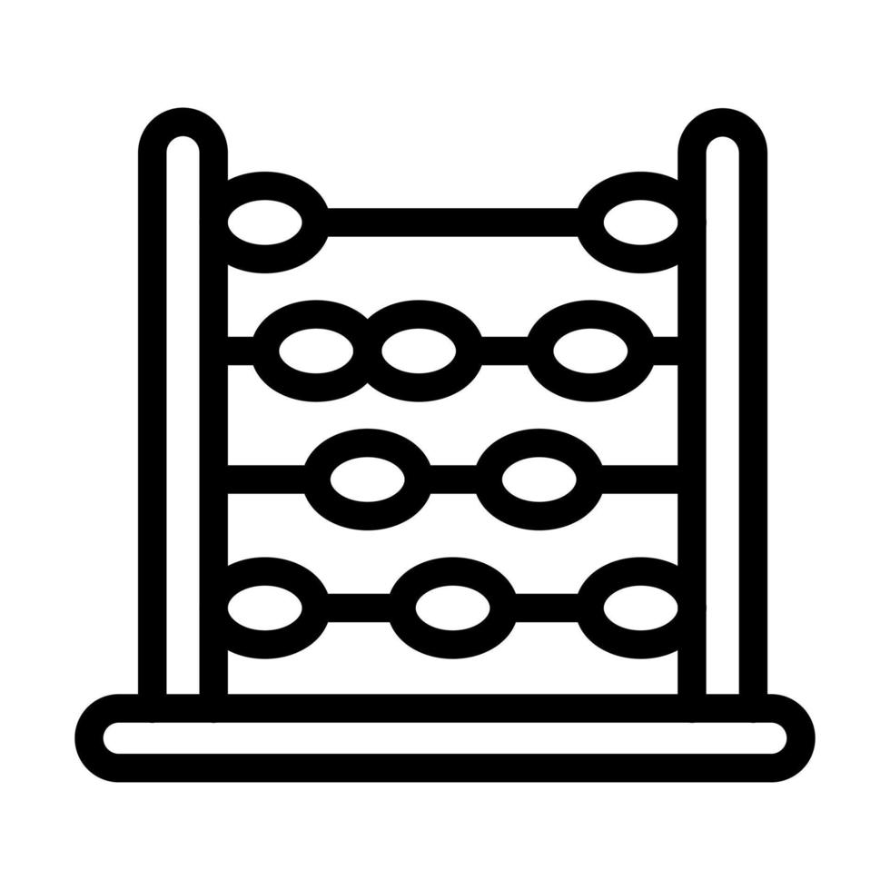 Abacus Icon Design vector