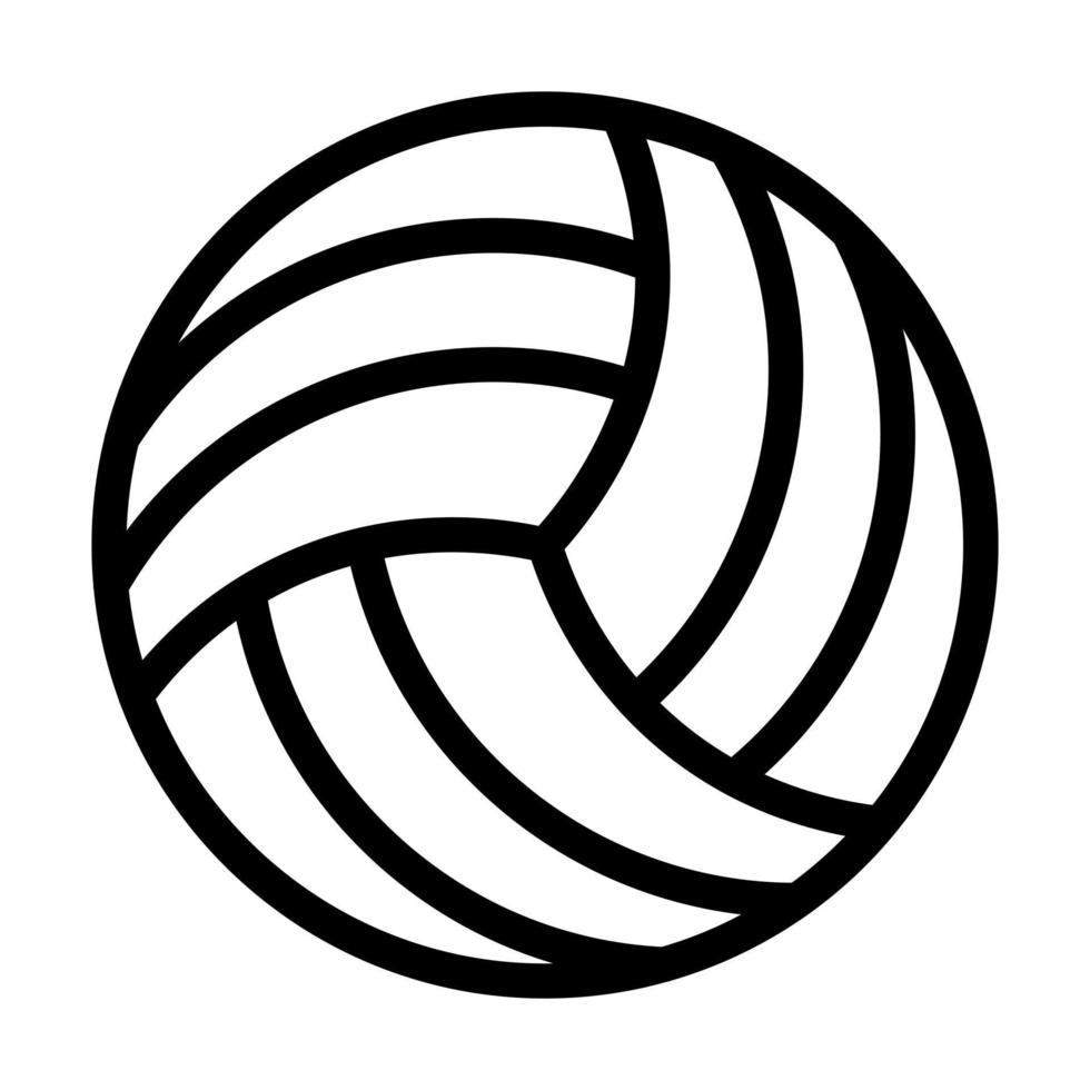 diseño de icono de voleibol vector