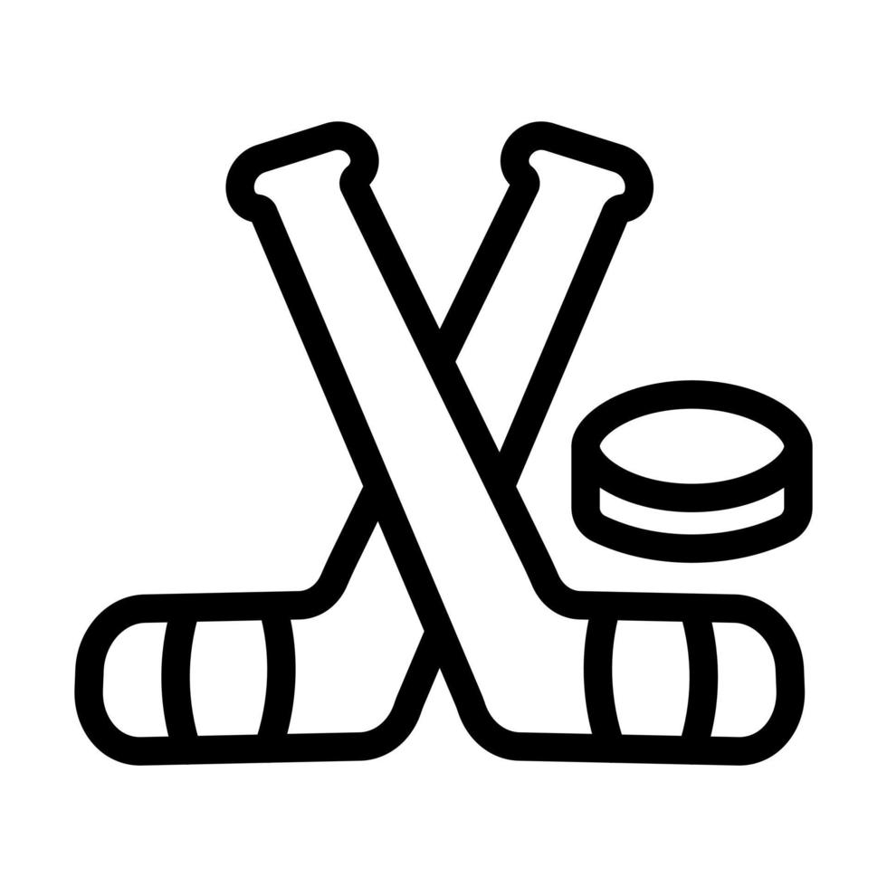 Ice Hocket Icon Design vector