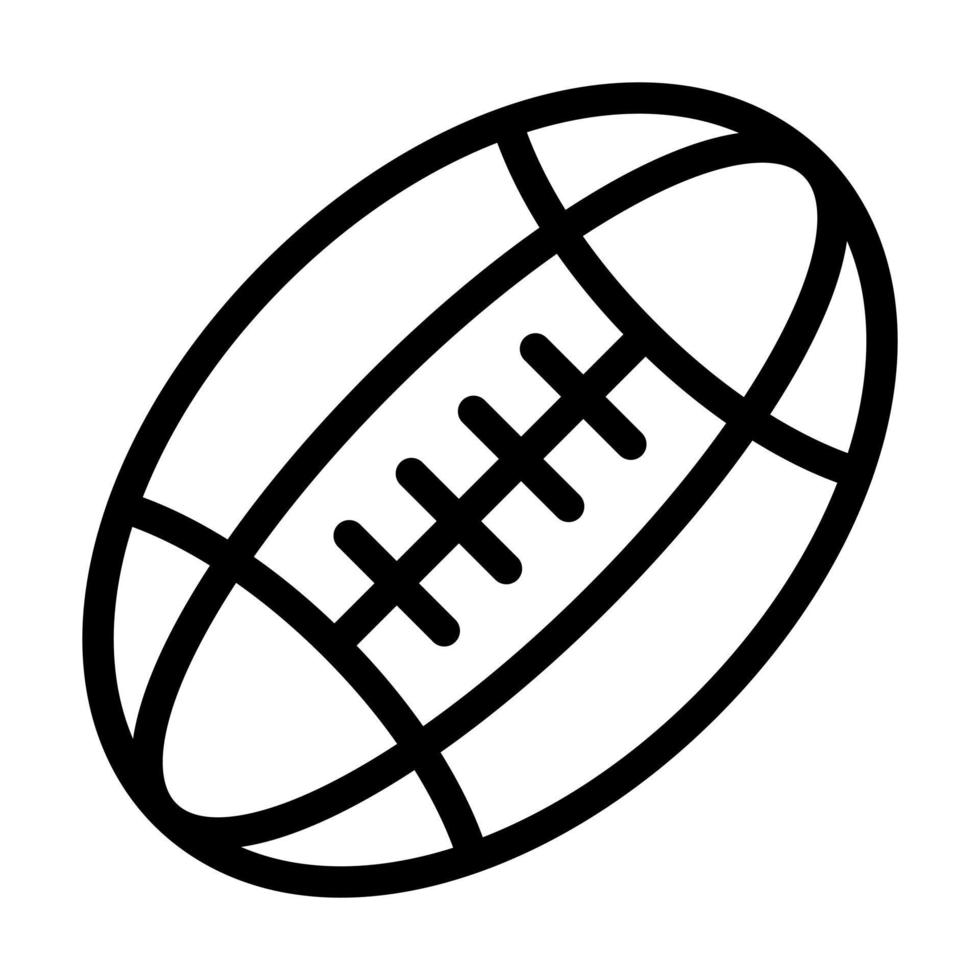 Rugby Icon Design vector
