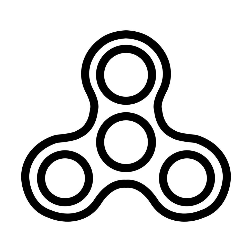 Spinner Icon Design vector