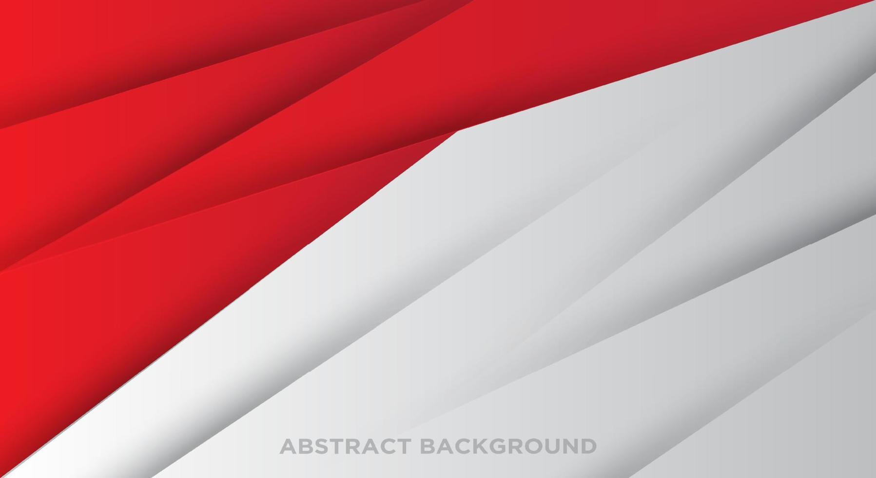 Red white modern abstract background design. Eps 10 vector