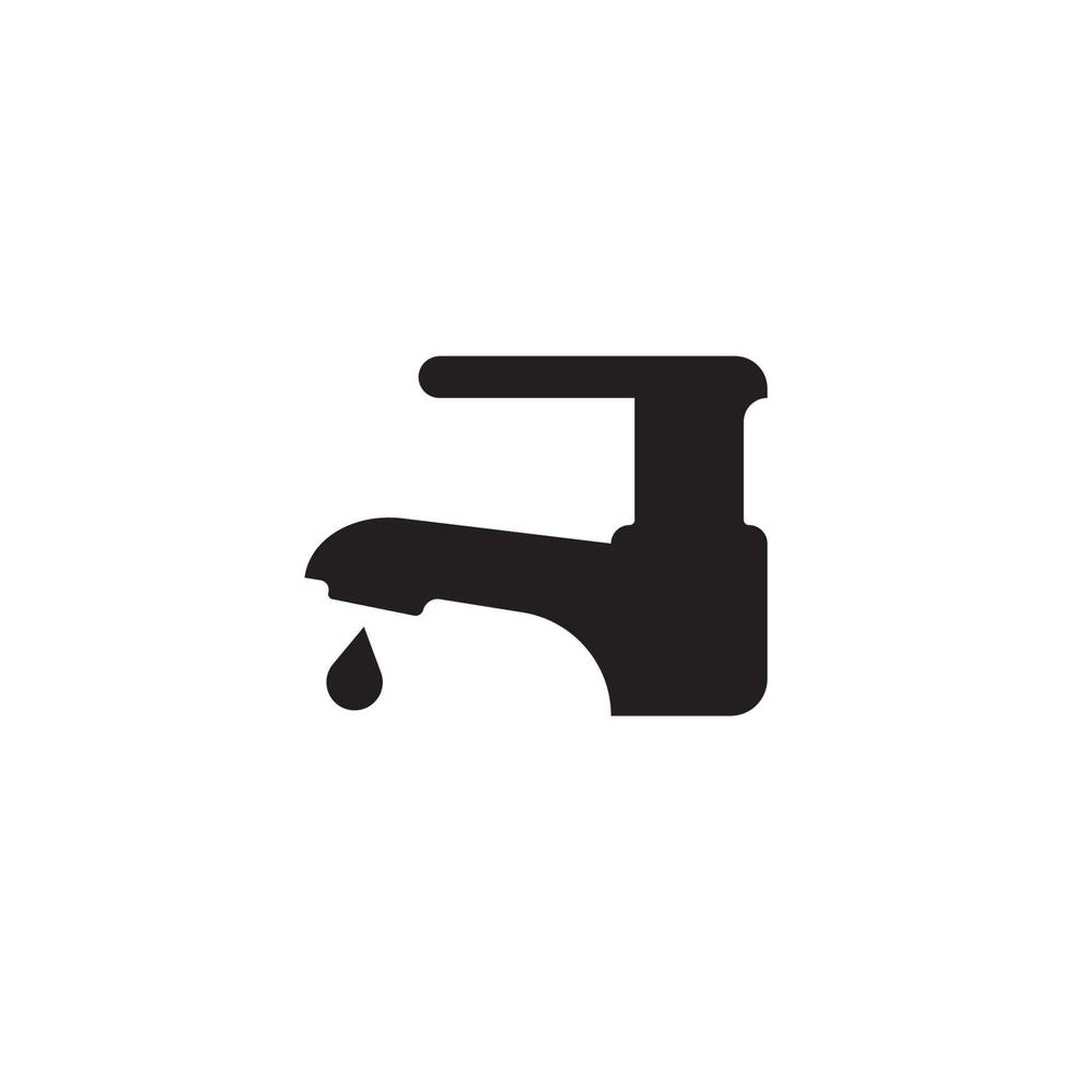 water faucet icon vector