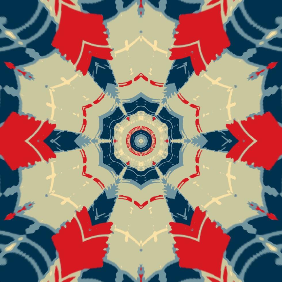 Abstract kaleidoscope background. Beautiful kaleidoscope seamless pattern. Multicolor mosaic texture. Seamless kaleidoscope texture. Unique kaleidoscope design vector