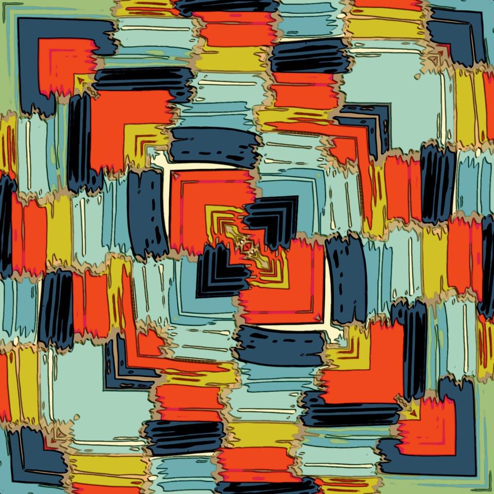 Moving colorful lines of abstract background vector