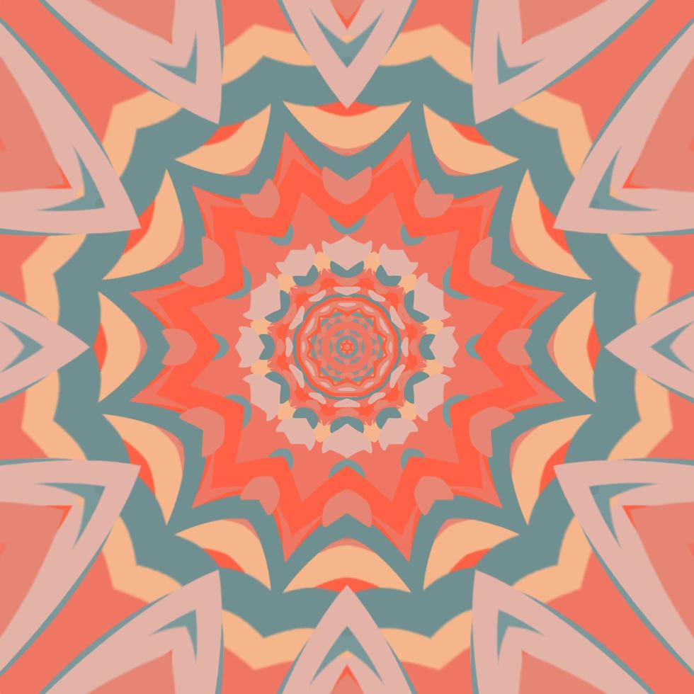 Abstract kaleidoscope background. Beautiful kaleidoscope seamless pattern. Multicolor mosaic texture. Seamless kaleidoscope texture. Unique kaleidoscope design vector