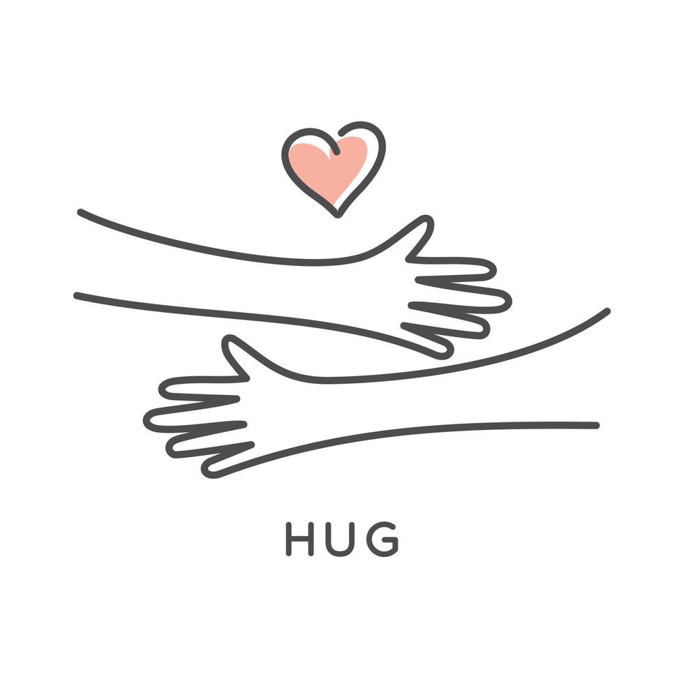 hug clip art