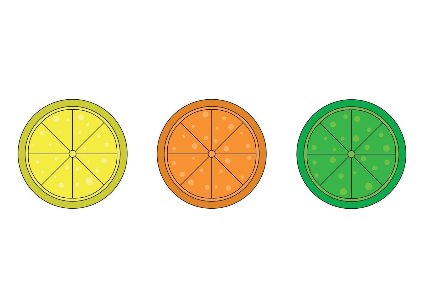 citrus design illustration isolated on white background vector