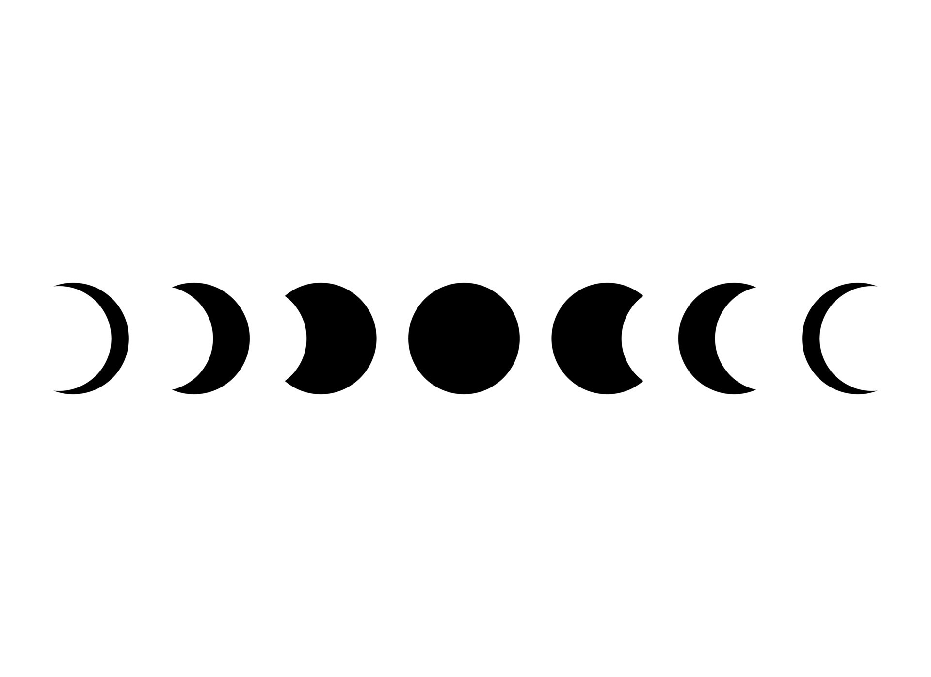 moon vector design illustration isolated on white background 11189034