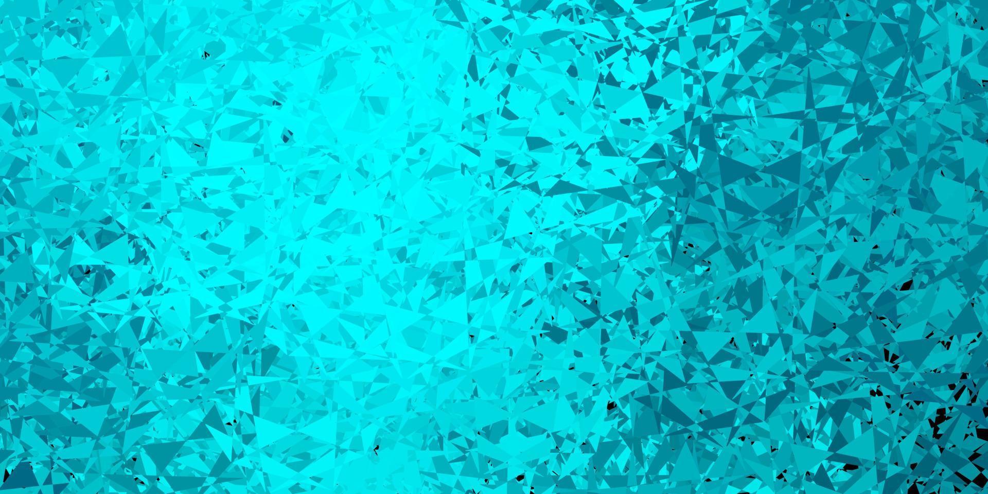 Light green vector backdrop with triangles, lines.