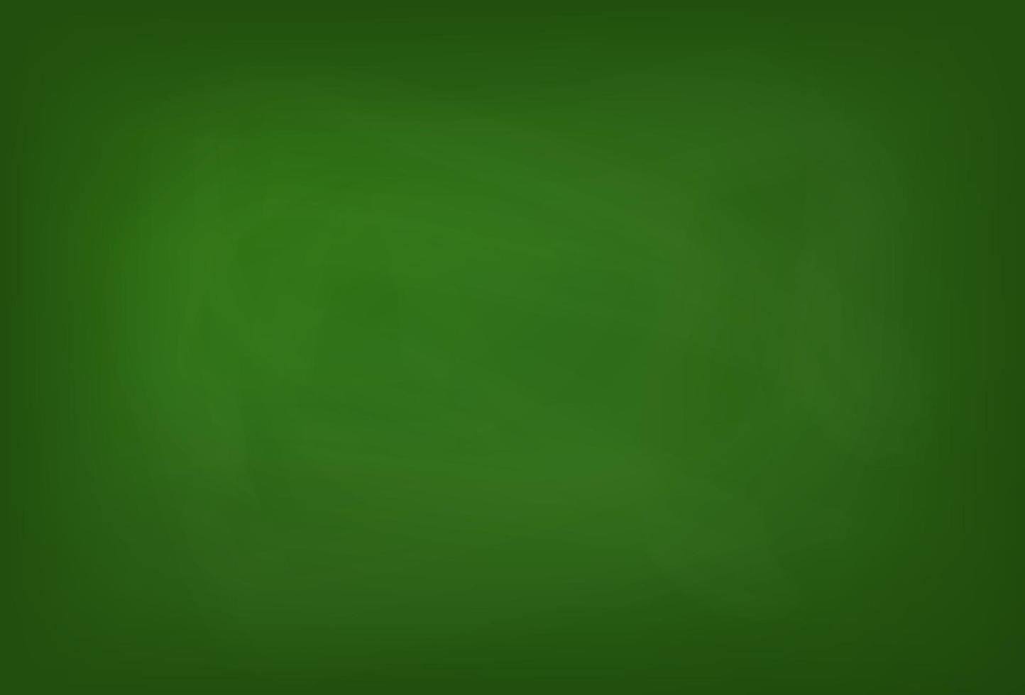 Green shooldesk template. 3d vector banner with copy space