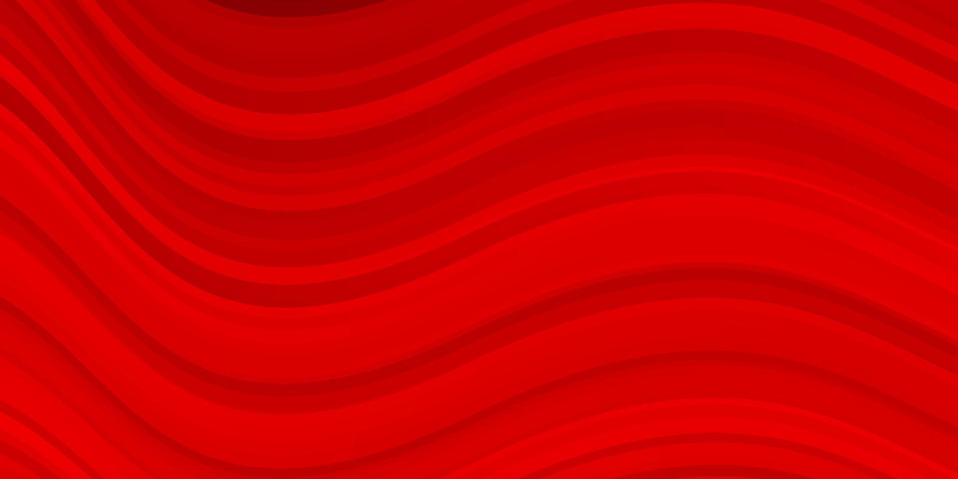 Light Red vector template with wry lines.