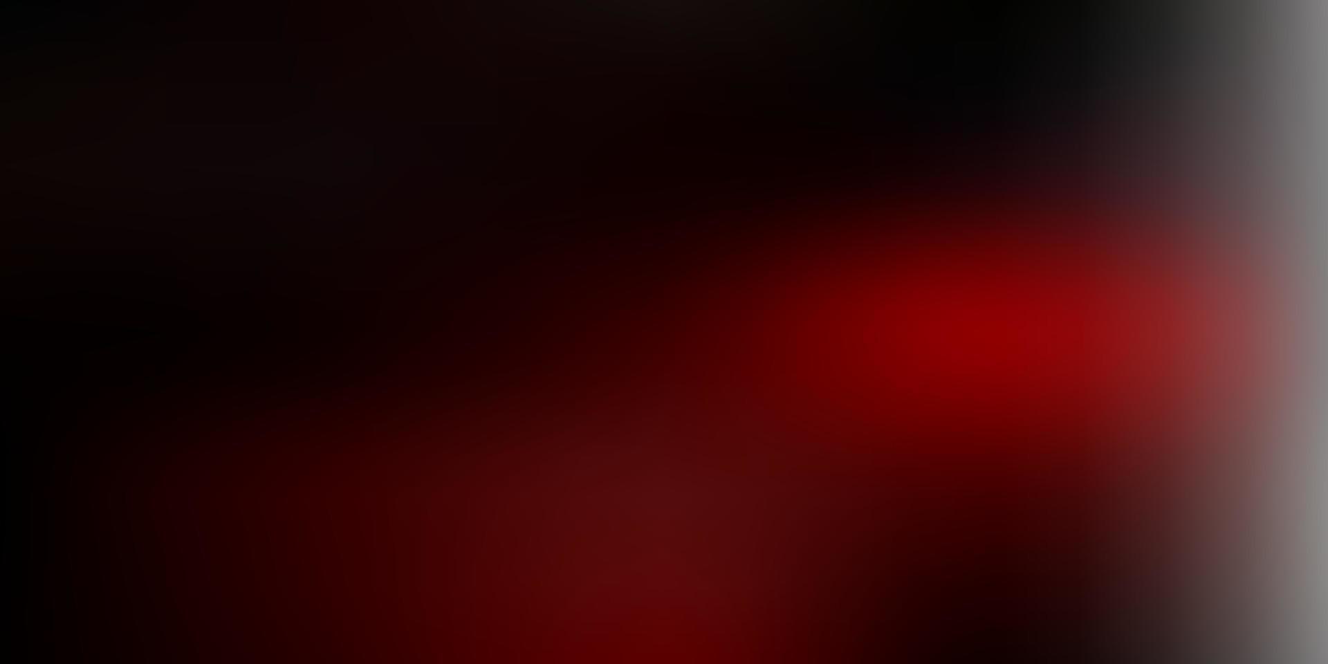 Dark red vector blurred template.