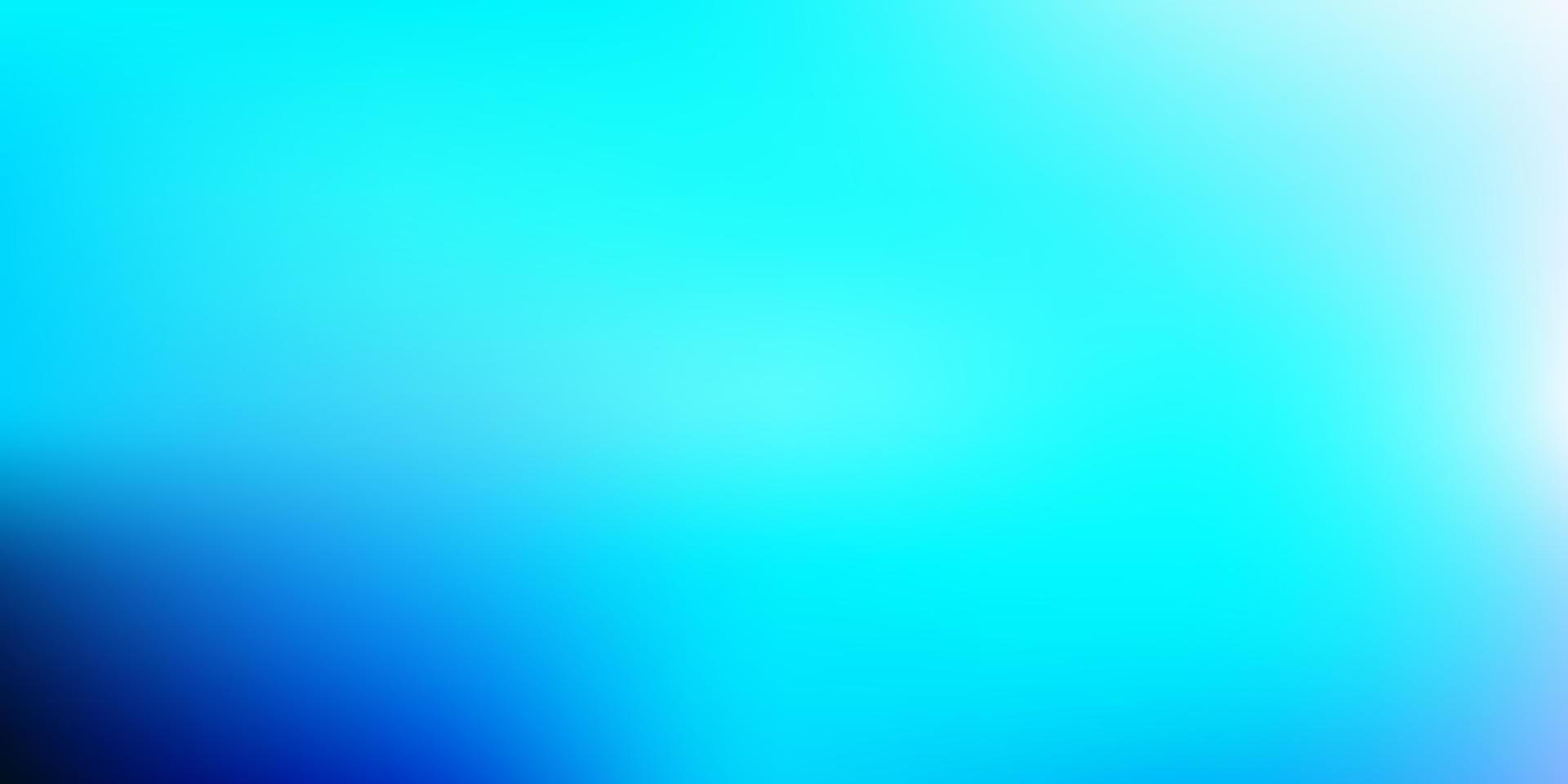 gradiente de vector azul claro desenfoque de fondo.
