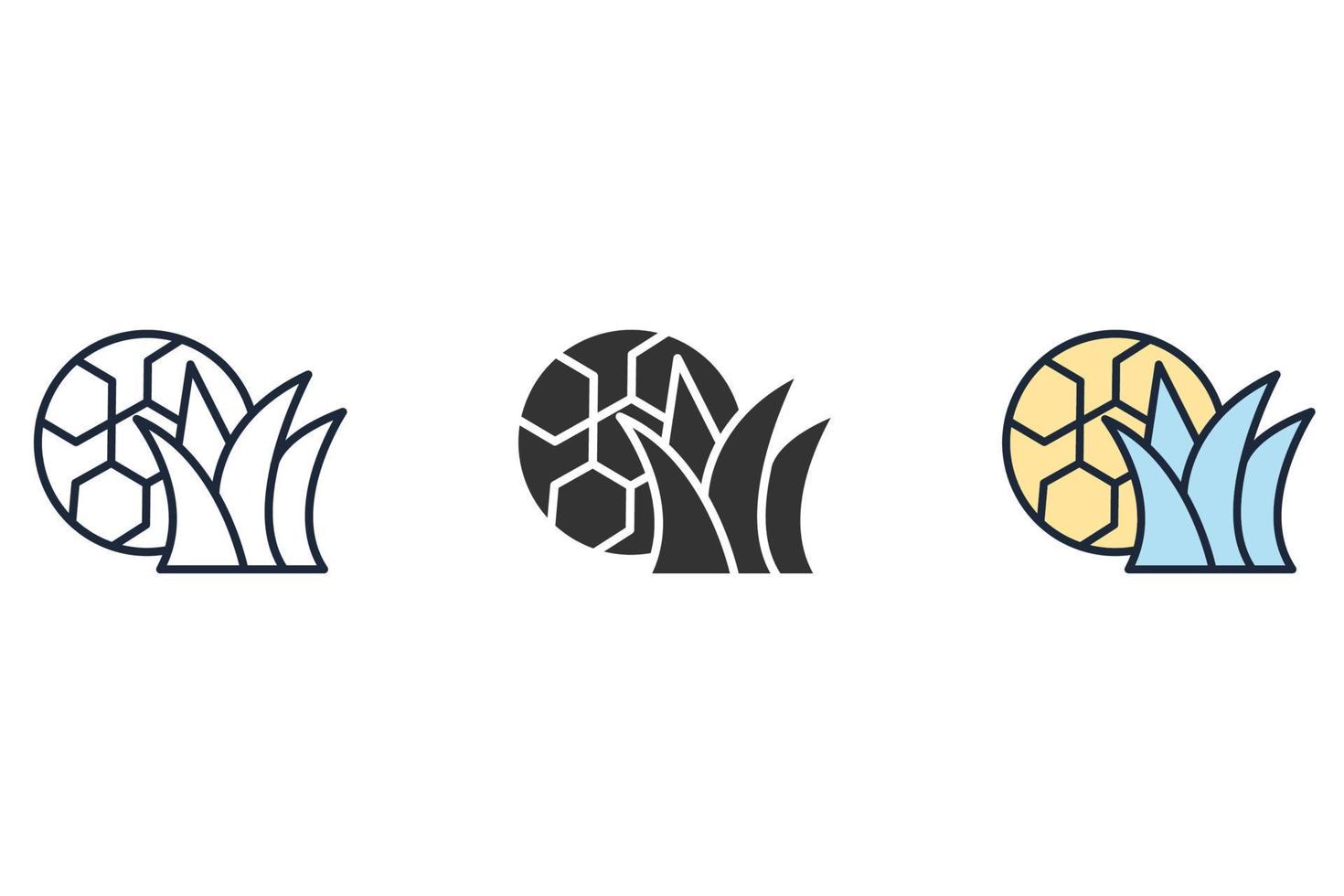Sports Balls icons  symbol vector elements for infographic web