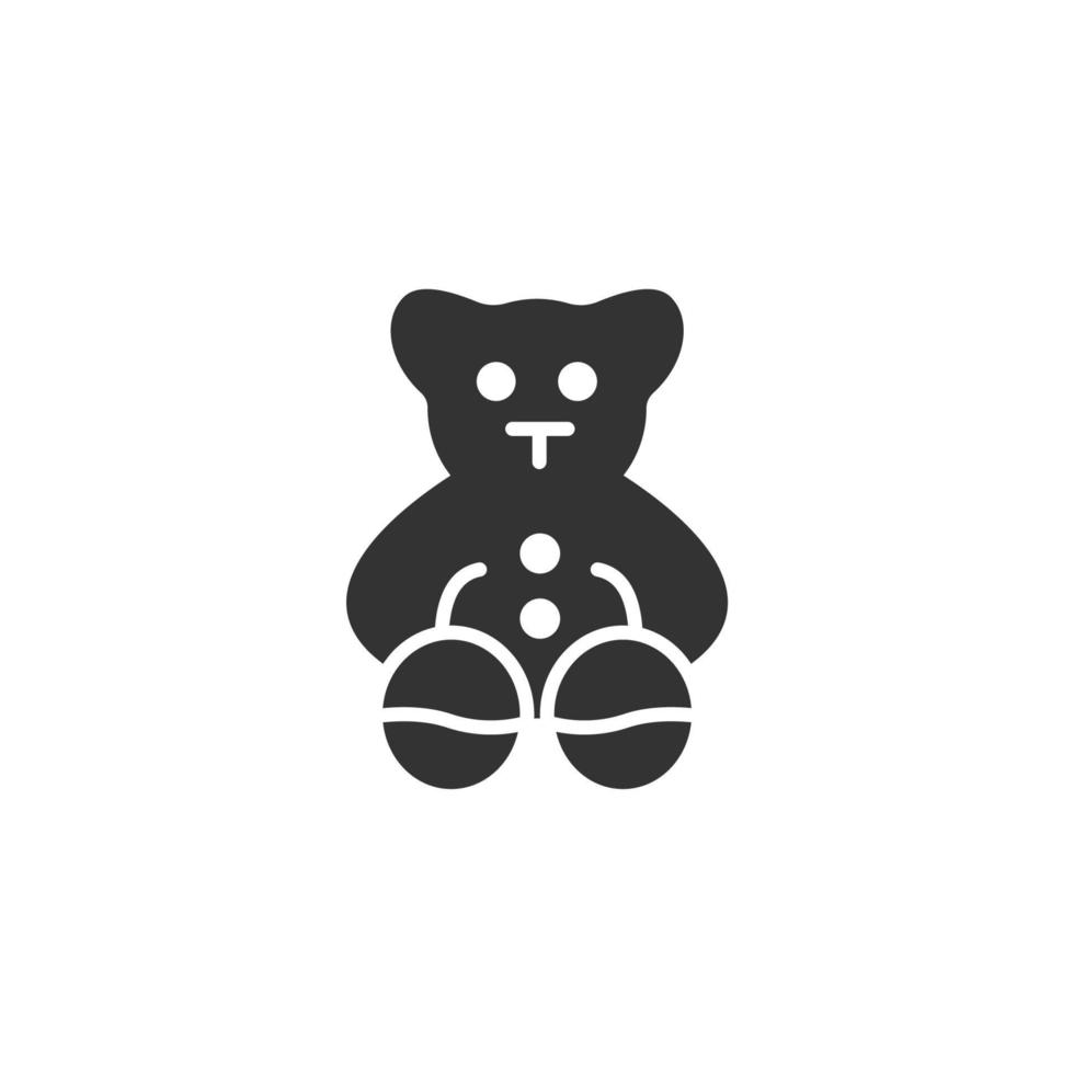 bear Teddy icons  symbol vector elements for infographic web