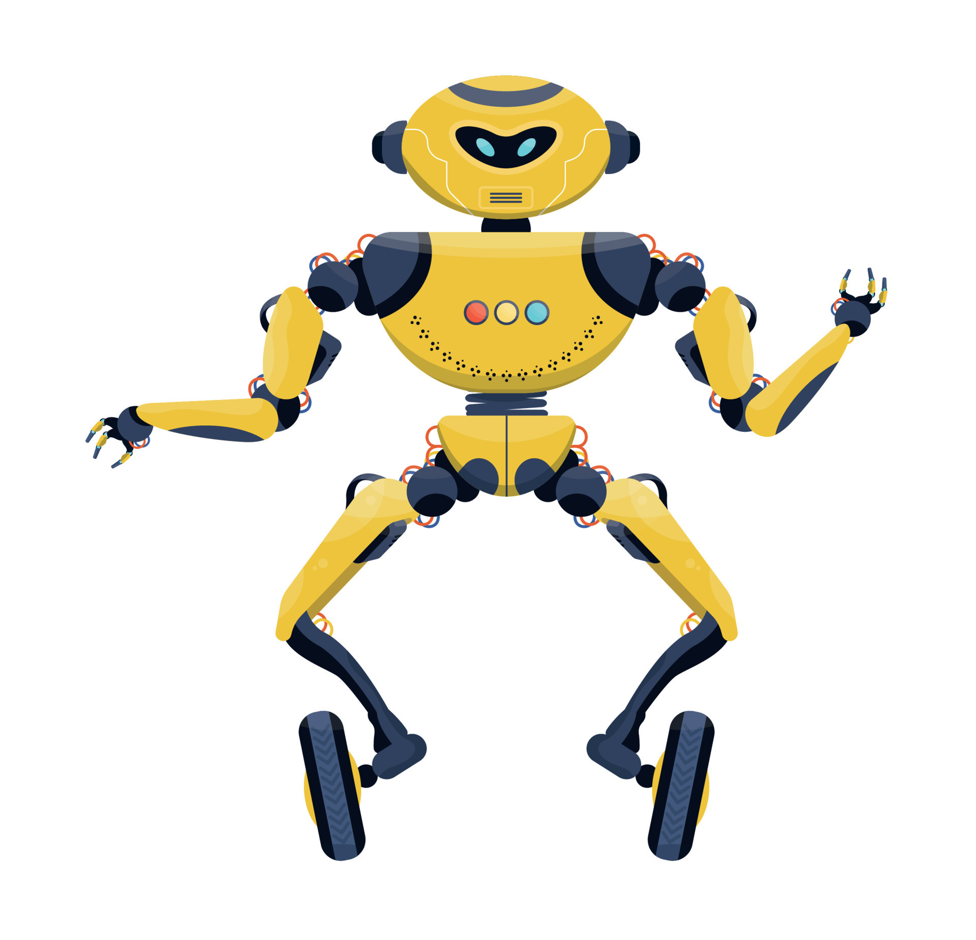 Cute robot isolated. Futuristic, fictional cyborg, artificial intelligence android. Alien, fantastic machine. Funny picture for kids. Flat vector illustration. 11190238 Vector Art at Vecteezy Cute robot isolated. Futuristic, fictional cyborg, artificial intelligence android. Alien, fantastic machine. Funny picture for kids. Flat vector illustration. 11190238 Vector Art at Vecteezy