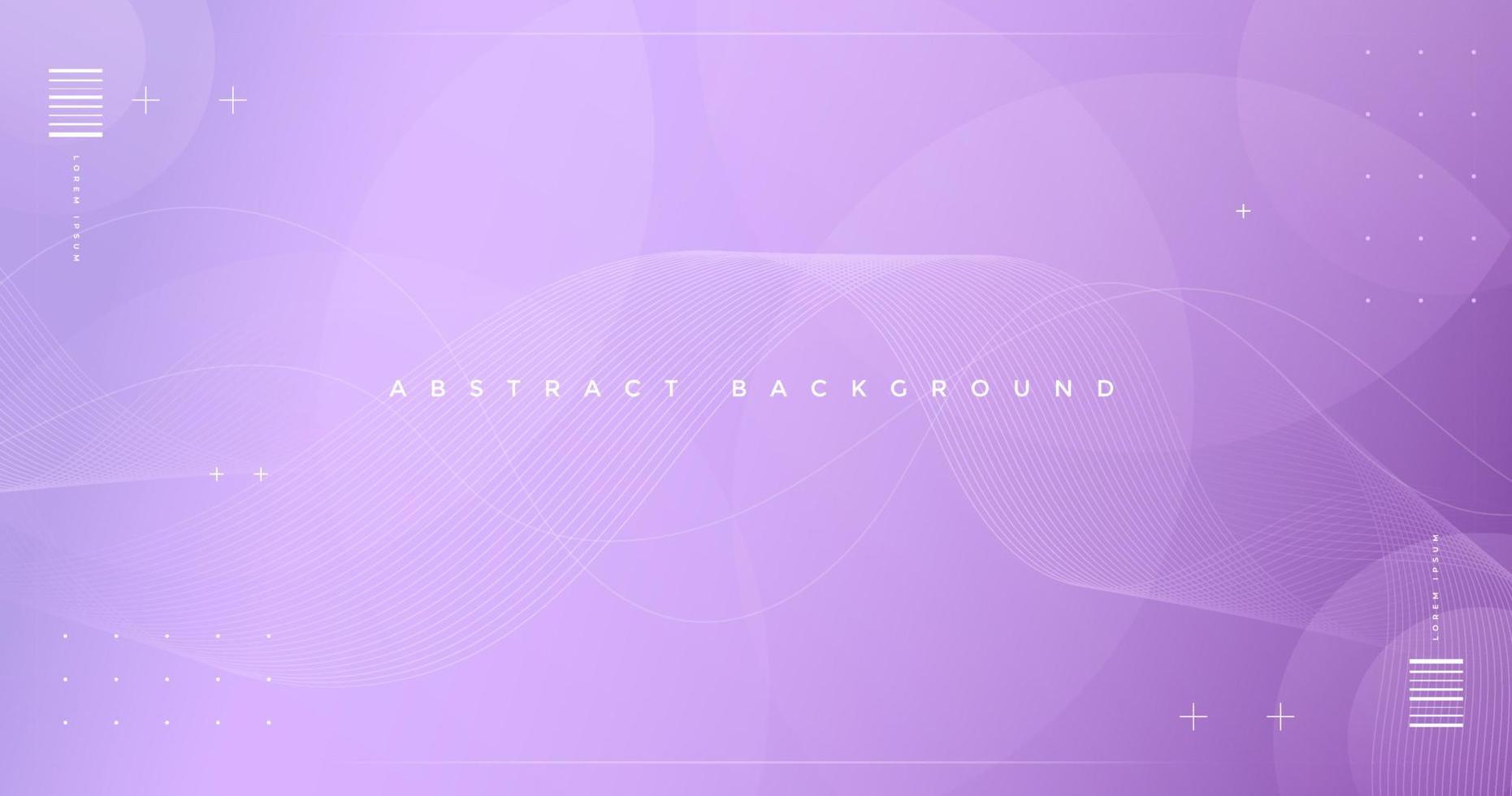 light purple color gradient background and lines vector