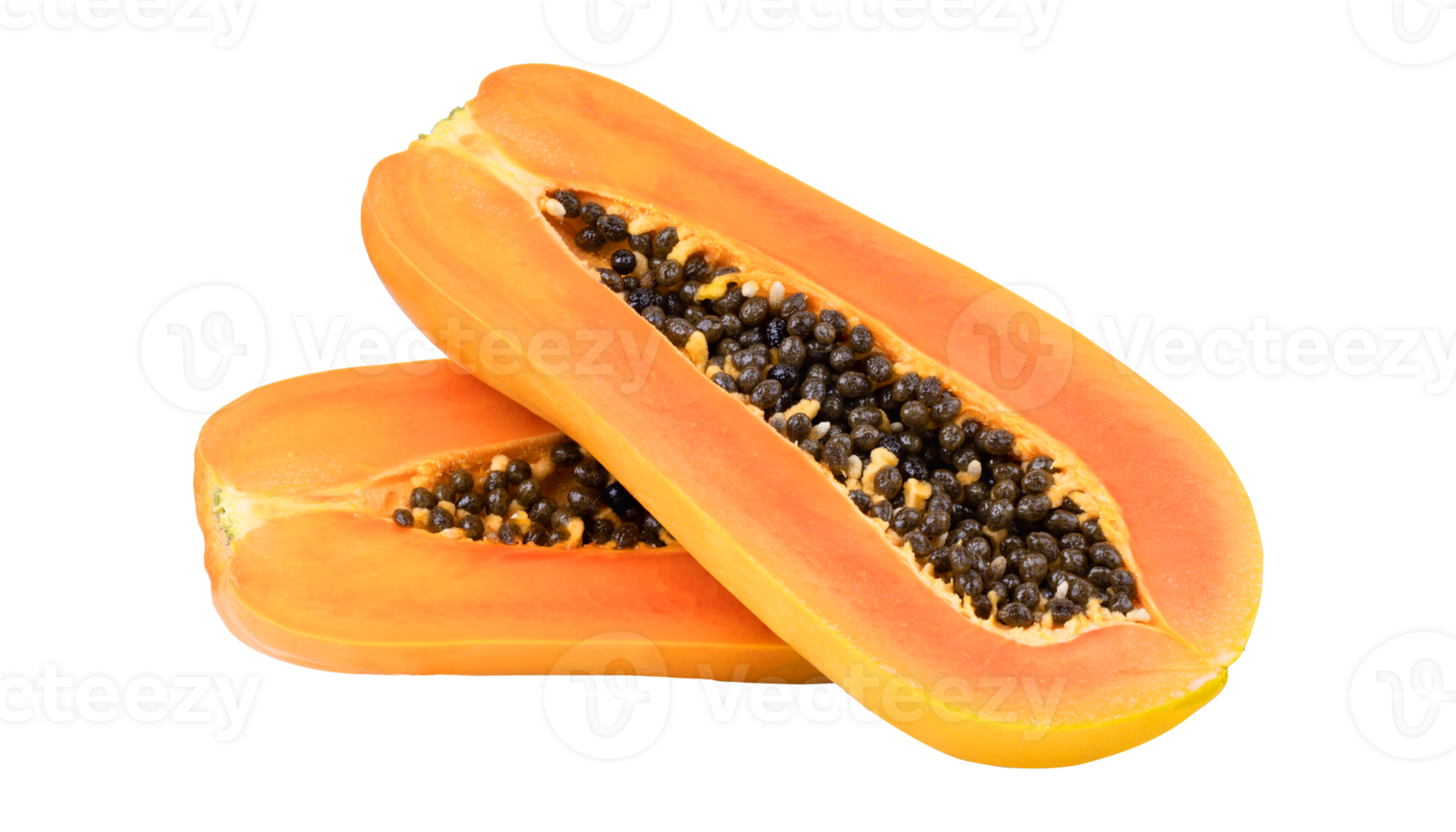 slices of sweet papaya png